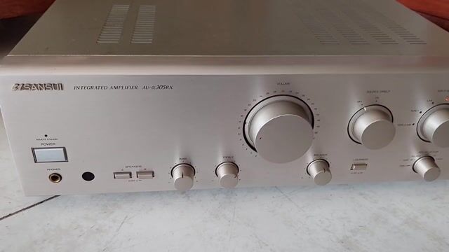 Amply Sansui AU-@305RX Bạc. Mua bán Tivi, Âm thanh tại Huyện Bình Chánh Tp Hồ Chí Minh được đăng bởi Le va loa amply bãi hình 1