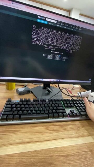 Bàn phím cơ HP GK600F Đen. Mua bán Phụ kiện (Màn hình, Chuột...) tại Quận Hà Đông Hà Nội được đăng bởi Phan Nguyệt hình 1