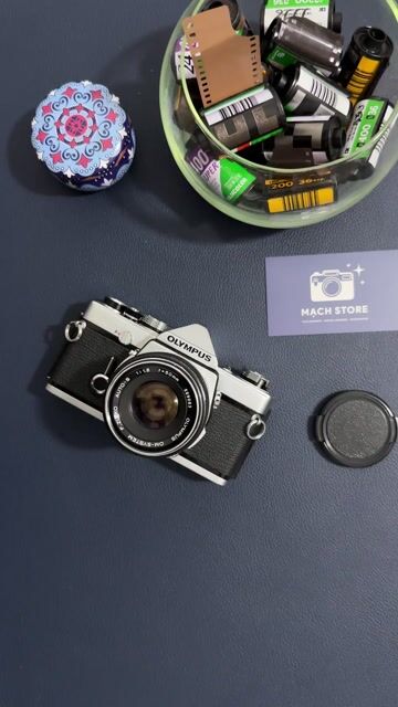 MÁY ẢNH FILM OLYMPUS OM-1 + LENS 50MM F/1.8. Mua bán Máy ảnh, Máy quay tại Quận Gò Vấp Tp Hồ Chí Minh được đăng bởi Mạch Store hình 1