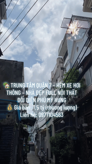 Mua bán Nhà ở Quận 7 Tp Hồ Chí Minh diện tích 61.5 m² giá 7,5 tỷ