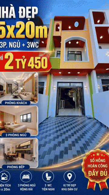 Mua bán Nhà ở Huyện Bình Chánh Tp Hồ Chí Minh diện tích 100 m² giá 2,45 tỷ