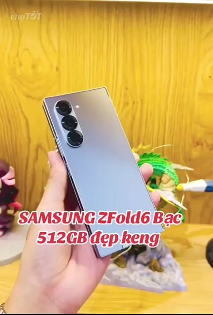 Samsung Z Fold6 Xám 512GB SSVN. Mua bán Điện thoại tại Quận 10 Tp Hồ Chí Minh được đăng bởi Trần Như Ngọc hình 1