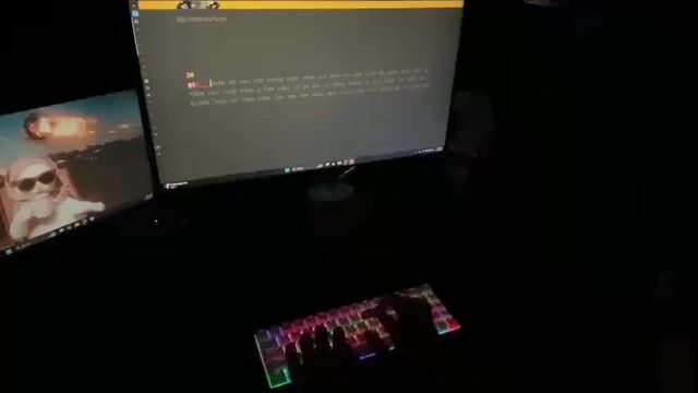 Bàn phím cơ 68 phím RGB. Mua bán Phụ kiện (Màn hình, Chuột...) tại Quận Cầu Giấy Hà Nội được đăng bởi ElechX hình 1