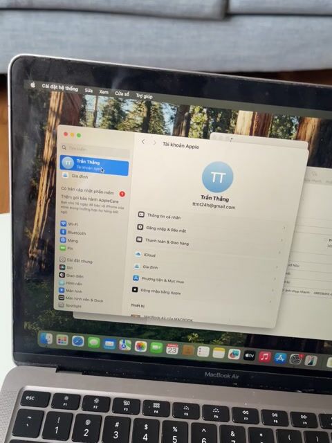 MacBook Air 2020 i5 16GB/256GB. Mua bán Laptop tại Quận Đống Đa Hà Nội được đăng bởi thắng mobile mua bán điện thoại hình 1