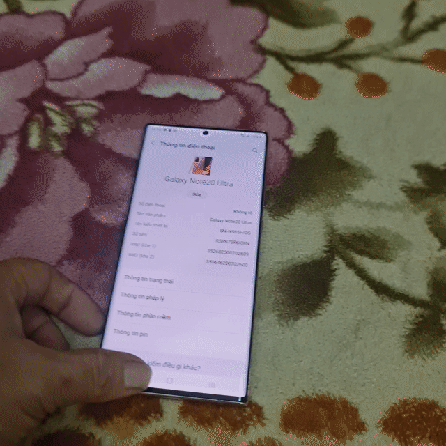 Samsung Galaxy Note 20 Ultra 256GB Vàng đồng. Mua bán Điện thoại tại Quận Hoàng Mai Hà Nội được đăng bởi Mr Tuấn hình 1