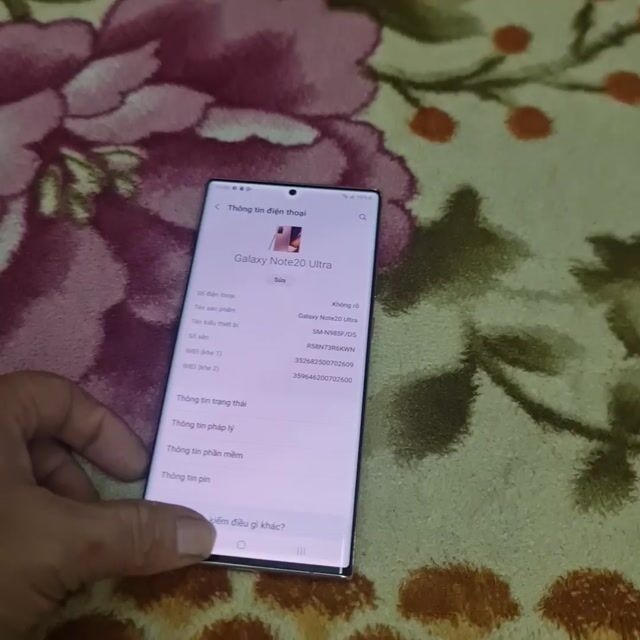 Samsung Galaxy Note 20 Ultra 256GB Vàng đồng. Mua bán Điện thoại tại Quận Hoàng Mai Hà Nội được đăng bởi Mr Tuấn hình 1