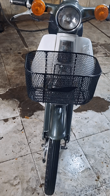 Honda Cub 81 1990 Xanh trắng. Mua bán Xe máy tại Quận Tân Bình Tp Hồ Chí Minh được đăng bởi Đình Khương hình 1