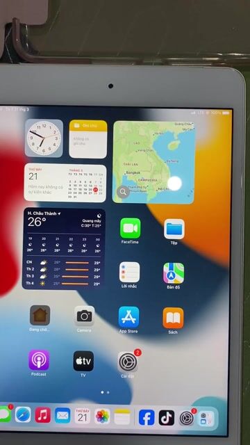 Apple iPad Mini 4 32GB Trắng. Mua bán Máy tính bảng tại Huyện Mỏ Cày Bắc Bến Tre được đăng bởi Lê Anh Khoa hình 1
