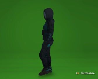Kira | Female Ped | Multiple Outfits | Optimized & Fivem Ready [Add-On] — video preview