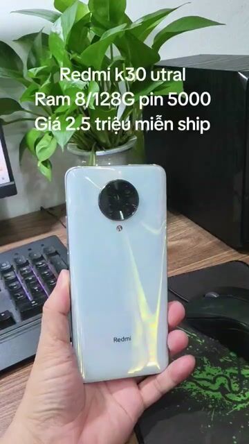 Xiaomi Redmi K30 8GB/128GB máy zin mượt pin trâu. Mua bán Điện thoại tại Quận Hà Đông Hà Nội được đăng bởi Shop Điện Thoại Cũ Zin hình 1