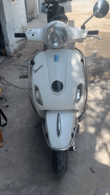 Piaggio Vespa LX 2011 Trắng. Mua bán Xe máy tại Quận 7 Tp Hồ Chí Minh được đăng bởi Chuyên Xe Giá Tốt hình 1