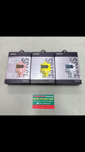 Củ sạc nhanh TRONG SUỐT MFish Space 20W. Mua bán Phụ kiện (Màn hình, Chuột...) tại Thành phố Qui Nhơn Bình Định được đăng bởi Hoàng Trinh hình 1