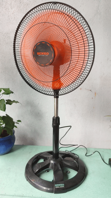 Quạt đứng Senko LTS1636 Đen Cam. Mua bán Quạt tại Quận Bình Tân Tp Hồ Chí Minh được đăng bởi Mr Thắng  hình 1