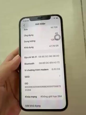 Apple iPhone 12 Pro 128GB 5G. Mua bán Điện thoại tại Thành phố Thủ Đức Tp Hồ Chí Minh được đăng bởi Trang My hình 1