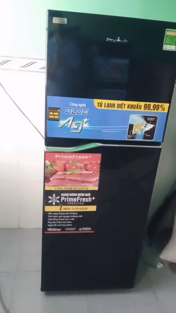 Tủ lạnh Panasonic 188L Inverter màu Đen. Mua bán Tủ lạnh tại Huyện Đức Hòa Long An được đăng bởi pham van truong hình 1