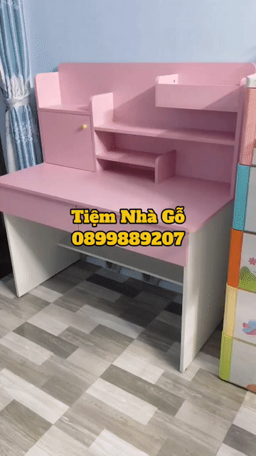 Bàn hộc tủ 2 ngăn kéo kèm kệ gác sách đa năng. Mua bán Bàn ghế tại Thành phố Thủ Đức Tp Hồ Chí Minh được đăng bởi Tiệm Nhà Gỗ hình 1