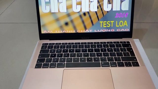Apple Macbook Air Retina 2018 13 inch gold đẹp. Mua bán Laptop tại Quận Bình Thạnh Tp Hồ Chí Minh được đăng bởi NGUYEN THI NGOC BINH  hình 1