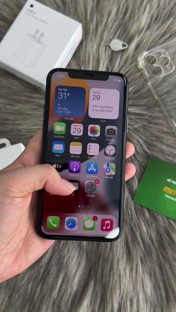 Apple iPhone 11 Pro 64GB Xanh rêu. Mua bán Điện thoại tại Quận Ngô Quyền Hải Phòng được đăng bởi lê thanh thuỷ hình 1