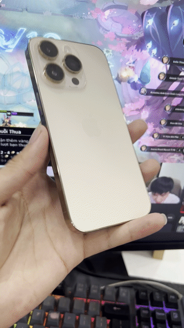 Apple iPhone 14 Pro 128GB Vàng Đã sử dụng. Mua bán Điện thoại tại Thành phố Long Xuyên An Giang được đăng bởi LM hình 1
