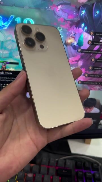 Apple iPhone 14 Pro 128GB Vàng Đã sử dụng. Mua bán Điện thoại tại Thành phố Long Xuyên An Giang được đăng bởi LM hình 1