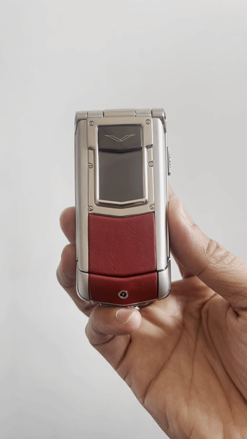 Vertu Constellation F Đỏ Bạc " Axyta bật nắp ". Mua bán Điện thoại tại Quận 8 Tp Hồ Chí Minh được đăng bởi Thanh Đỗ hình 1
