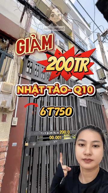 Mua bán Nhà ở Quận 10 Tp Hồ Chí Minh diện tích 35 m² giá 6,75 tỷ