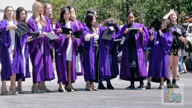 NYU graduation, fully clothed