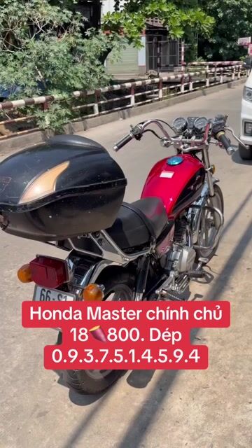 Honda Master 125cc chính chủ. Mua bán Xe máy tại Quận Bình Tân Tp Hồ Chí Minh được đăng bởi Nguyễn Trần Khắc Trường hình 1