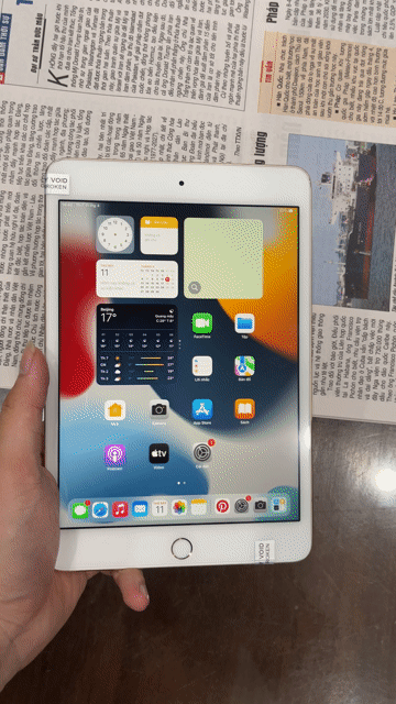 Apple iPad mini 4 16GB Vàng. Mua bán Máy tính bảng tại Quận Hai Bà Trưng Hà Nội được đăng bởi Gia Đồng hình 1