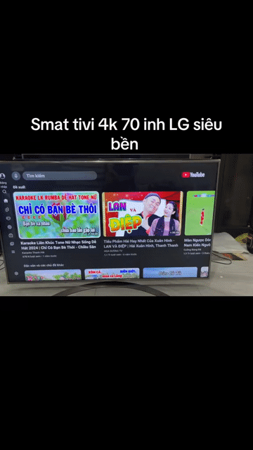 smat tivi Lg 4k 70 inh nhập khẩu cực chất. Mua bán Tivi, Âm thanh tại Quận Dương Kinh Hải Phòng được đăng bởi Tuấn kiệt hình 1