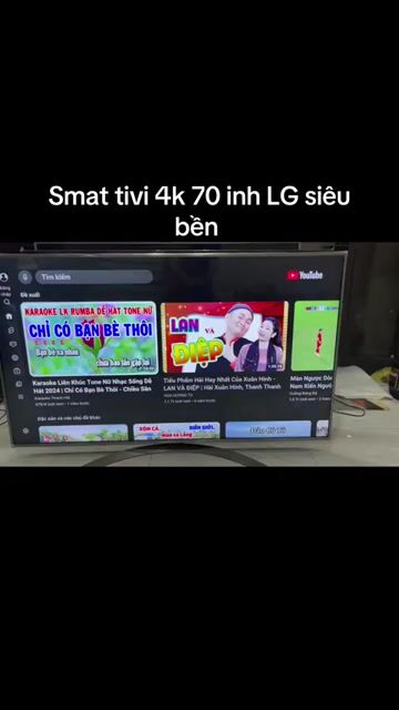 smat tivi Lg 4k 70 inh nhập khẩu cực chất. Mua bán Tivi, Âm thanh tại Quận Dương Kinh Hải Phòng được đăng bởi Tuấn kiệt hình 1