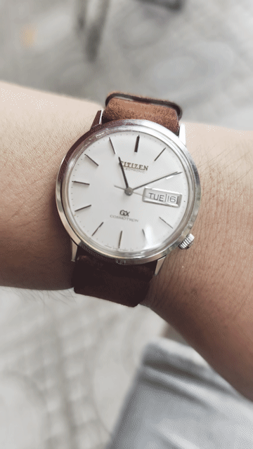 Đồng hồ Citizen Cosmotron pin âm thoa. Mua bán Đồng hồ tại Huyện Thanh Trì Hà Nội được đăng bởi Đồng hồ 2hand Giang còi  hình 1