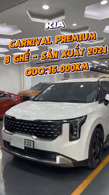 KIA Carnival Premium 8S 2024 Trắng 16.000 km. Mua bán Ô tô tại Thành phố Thủ Đức Tp Hồ Chí Minh được đăng bởi Đặng Huỳnh Trường hình 1