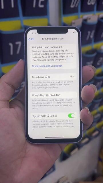 Apple iPhone 12 mini 64GB Tím. Mua bán Điện thoại tại Quận 4 Tp Hồ Chí Minh được đăng bởi Quốc Đạt 888 hình 1