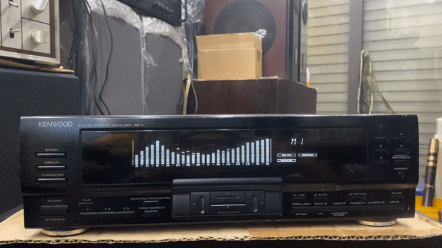 Equalizer KENWOOD GE-71 Đen. Mua bán Tivi, Âm thanh tại Quận Bắc Từ Liêm Hà Nội được đăng bởi Nguyễn Hoàng Anh hình 1