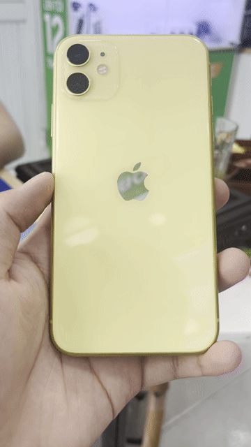 Apple iPhone 11 64GB Vàng. Mua bán Điện thoại tại Quận Ngô Quyền Hải Phòng được đăng bởi TRAN SONG HA hình 1