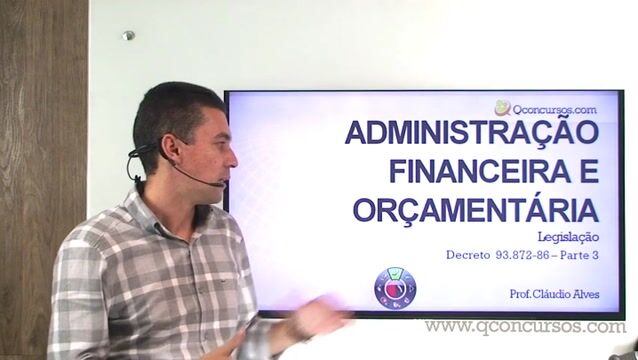 Administração Financeira e Orçamentária