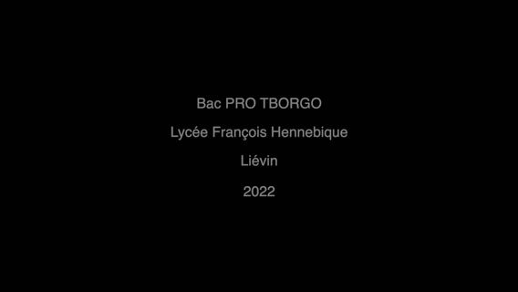 BAC Pro TBORGO au lycée François Hennebique