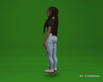 Quinn | Female Ped | Multiple Outfits | Optimized & Fivem Ready [Add-On] — video preview