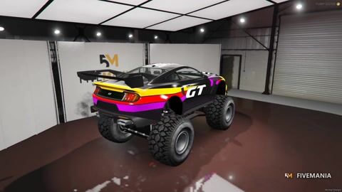 FIVEM Domgt5 | Monster Truck [Unbadged] Add-On | Custom Livery | High Suspension | Off-Road Tires | Optimized | Fivem Ready | High Quality, video preview