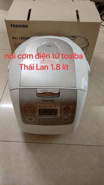 Nồi cơm điện tử Toshiba 1.8 lít. Mua bán Bếp, lò, đồ điện nhà bếp tại Quận Cẩm Lệ Đà Nẵng được đăng bởi Trà My hình 1