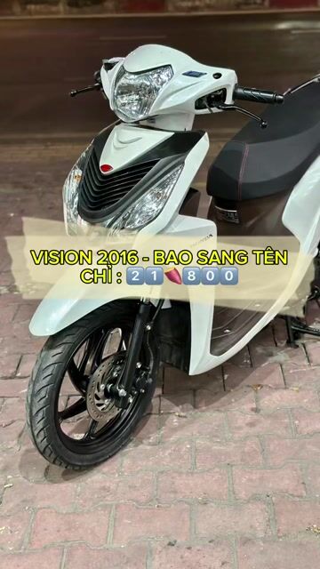 Honda Vision 2016 Trắng - BAO RA TÊN. Mua bán Xe máy tại Quận 12 Tp Hồ Chí Minh được đăng bởi Bùi văn hiếu hình 1