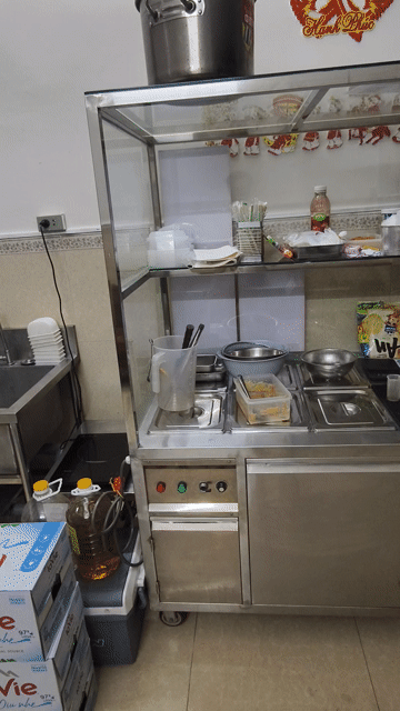 Bán Tủ Inox / Quầy Inox có khay hâm đồ ăn -. Mua bán Đồ chuyên dụng, Giống nuôi trồng tại Quận 11 Tp Hồ Chí Minh được đăng bởi Minh Đạt  hình 1