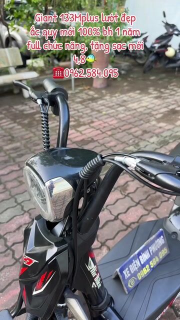 Xe giant 133Mplus ắc quy mới 100%. Mua bán Xe điện tại Quận Bắc Từ Liêm Hà Nội được đăng bởi Xe điện Bình Phương hình 1