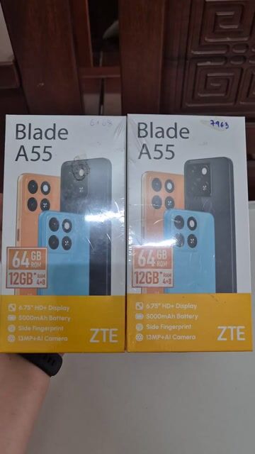 ZTE Blade A55 64GB. Mua bán Điện thoại tại Quận Tân Phú Tp Hồ Chí Minh được đăng bởi TRUNG hình 1