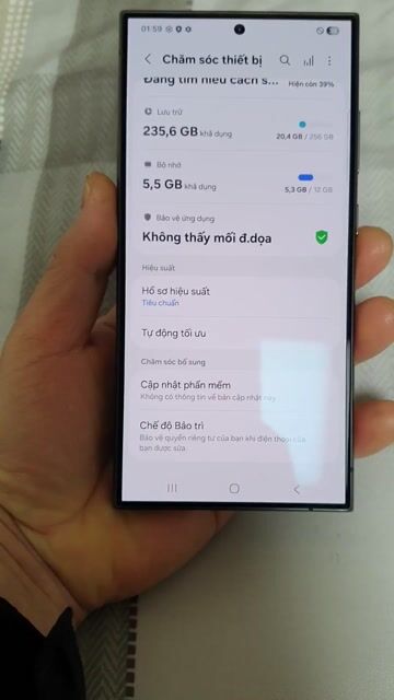 Samsung Galaxy S24 Ultra 256GB Xám. Mua bán Điện thoại tại Huyện Diễn Châu Nghệ An được đăng bởi quocdai hình 1