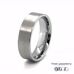 7mm Comfort Fit Brushed Tungsten Wedding Ring 360 video