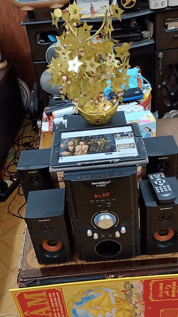 4.1 Soundmax A-8920 + remote zin tem tốt đẹp 70w. Mua bán Tivi, Âm thanh tại Quận Tân Bình Tp Hồ Chí Minh được đăng bởi AHuy hình 1