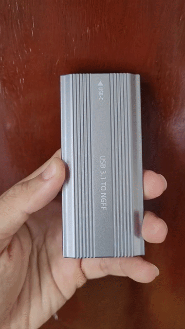 Ổ cứng di động ssd 128/256G – Box vỏ nhôm. Mua bán Linh kiện (RAM, Card...) tại Quận Gò Vấp Tp Hồ Chí Minh được đăng bởi Nguyễn Tài hình 1