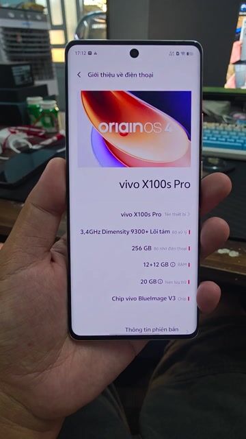 Vivo X100S Pro 12/256G. Mua bán Điện thoại tại Thành phố Bà Rịa Bà Rịa - Vũng Tàu được đăng bởi Trần Tùng hình 1